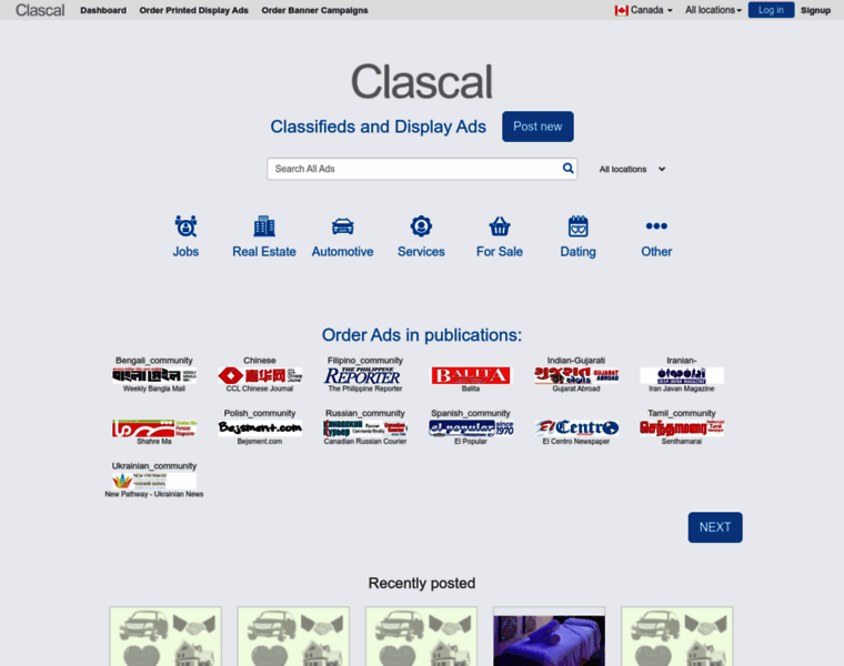 Clascal.ca thumbnail