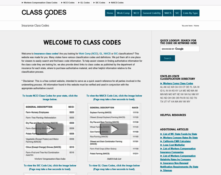 Classcodes.net thumbnail