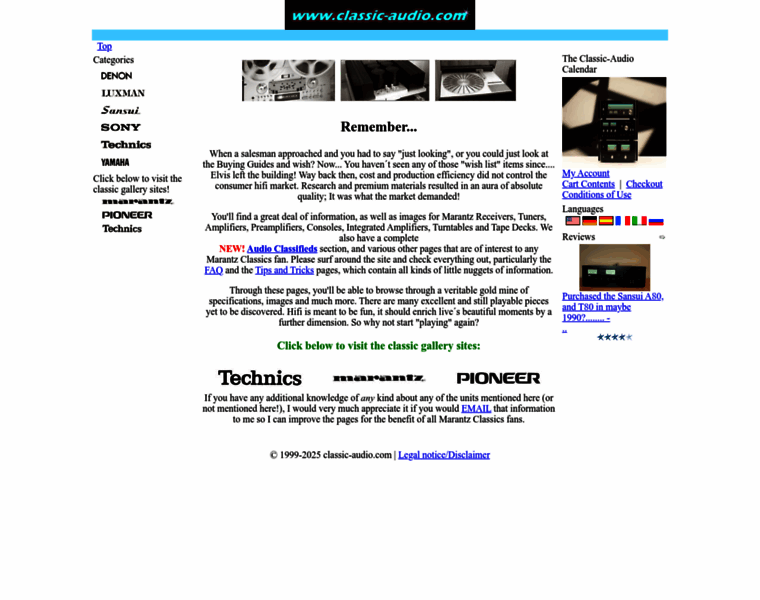 Classic-audio.com thumbnail Classic-audio.com thumbnail