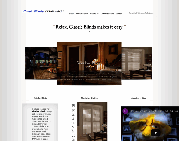 Classic-blinds-ky.com thumbnail