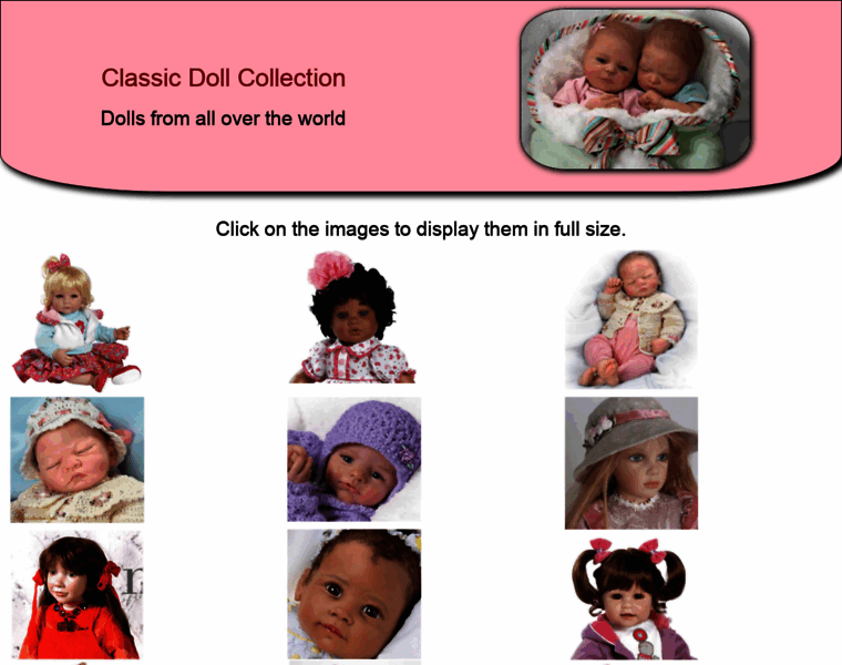 Classic-collection-dolls.co.uk thumbnail