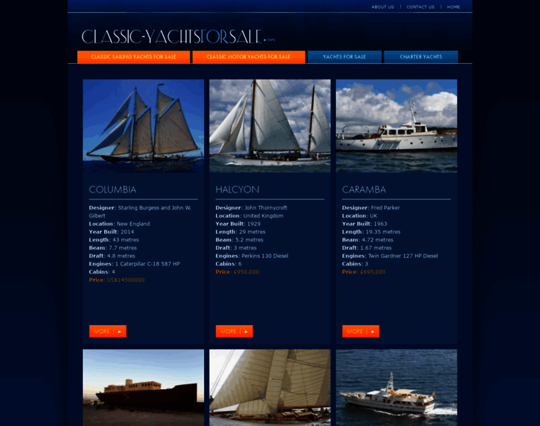 Classic-yachtsforsale.com thumbnail