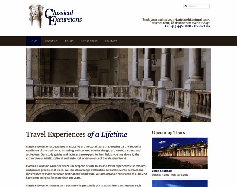 Classicalexcursions.com thumbnail