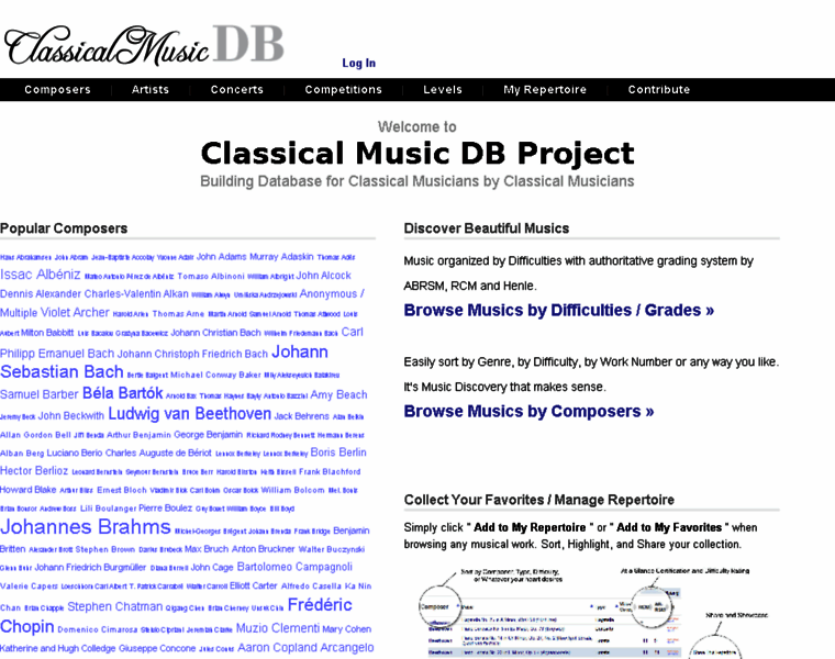 Classicalmusicdb.com thumbnail