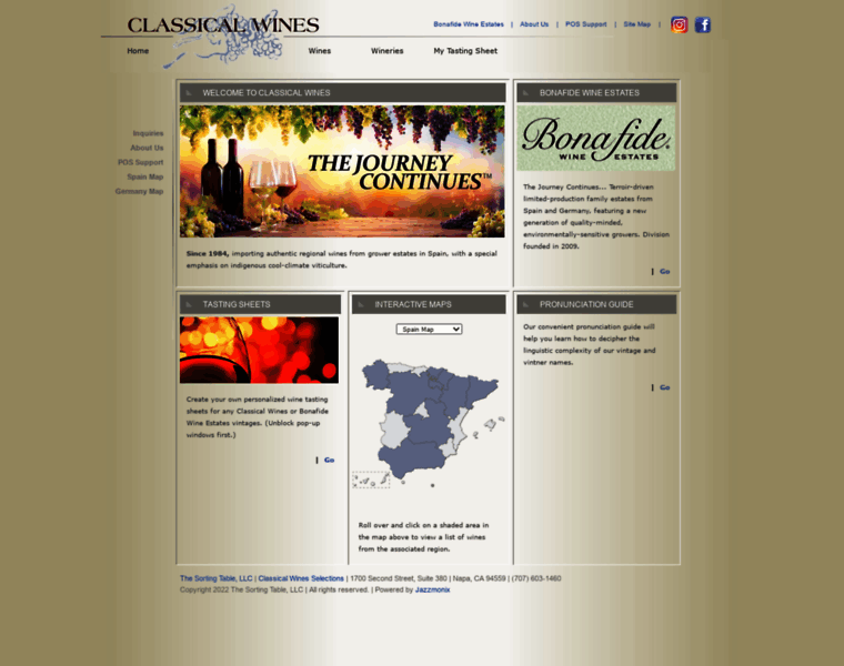 Classicalwines.com thumbnail
