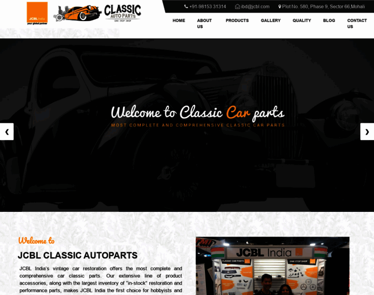 Classiccarparts.in thumbnail