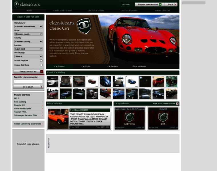 Classiccars.co.uk thumbnail