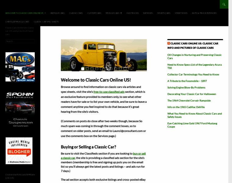 Classiccarsonline.us thumbnail Classiccarsonline.us thumbnail