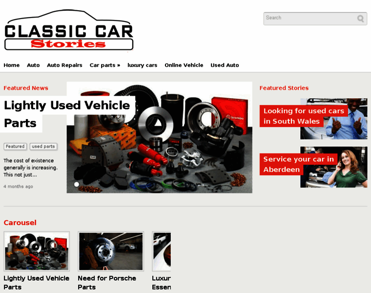 Classiccarstories.com thumbnail