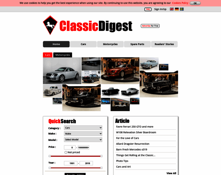 Classicdigest.com thumbnail