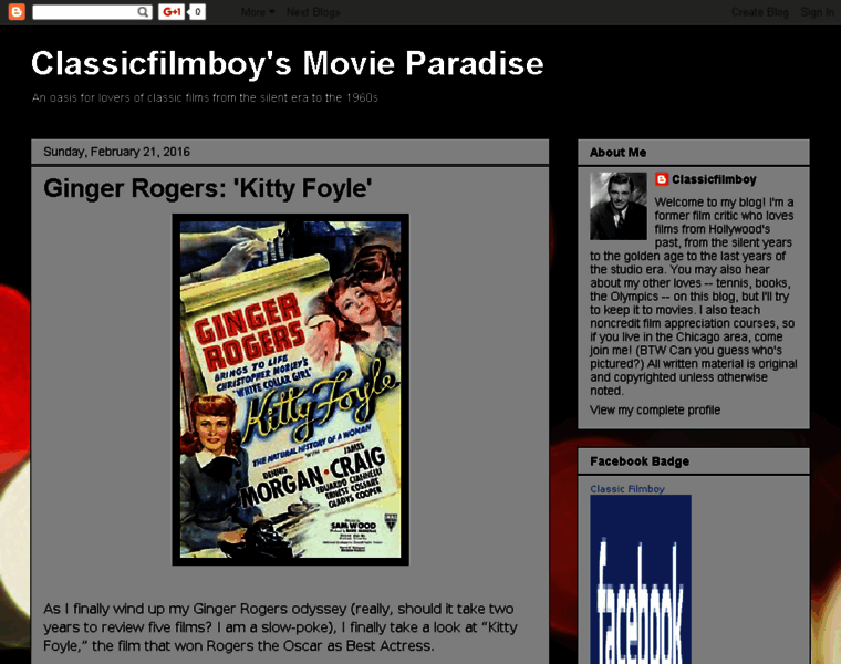 Classicfilmboy.com thumbnail