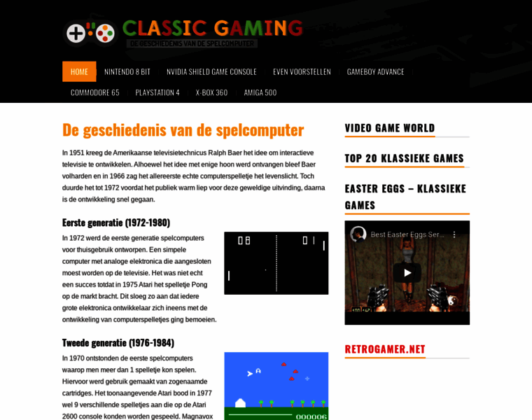Classicgaming.nl thumbnail