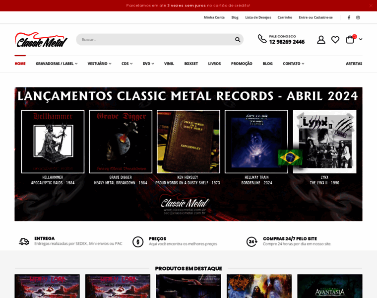 Classicmetal.com.br thumbnail