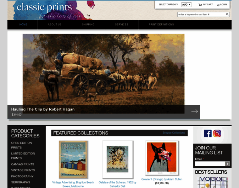 Classicprints.com.au thumbnail