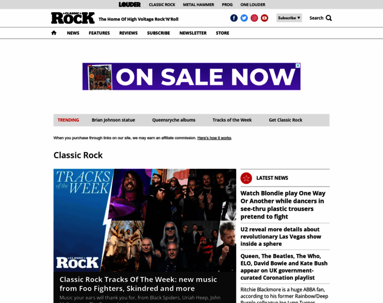 Classicrock.teamrock.com thumbnail