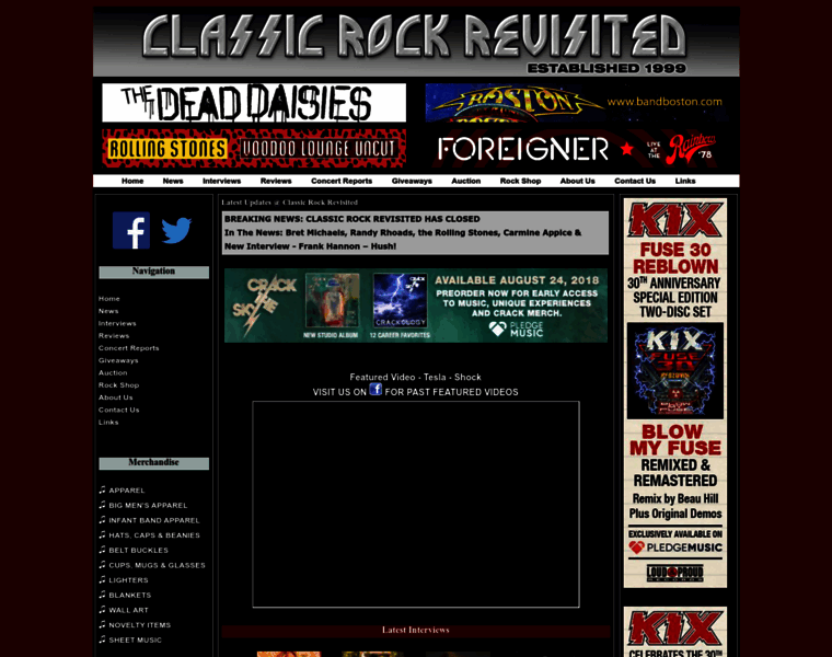 Classicrockrevisited.com thumbnail