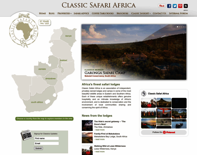 Classicsafariafrica.com thumbnail