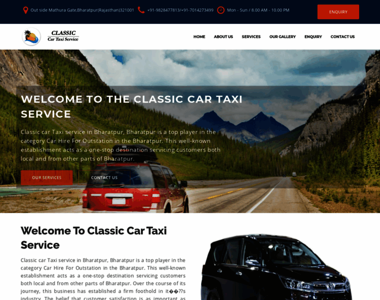 Classictaxiservices.com thumbnail
