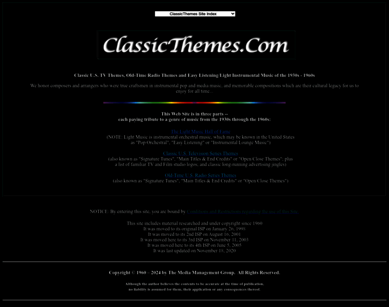 Classicthemes.com thumbnail