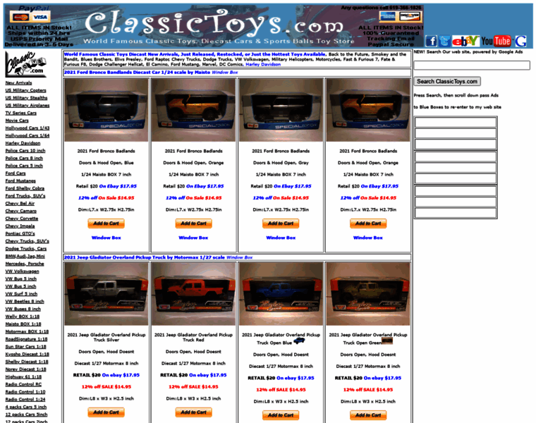 Classictoys.com thumbnail