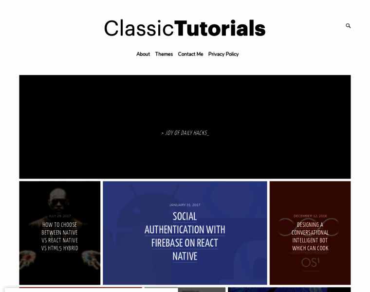 Classictutorials.com thumbnail