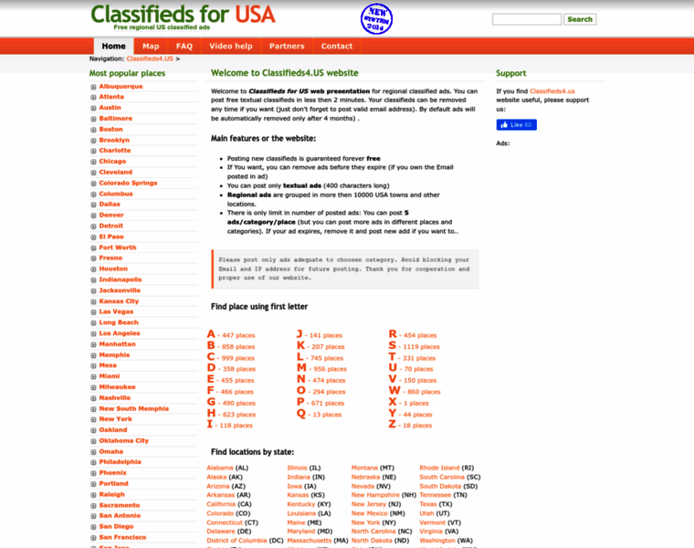 Classifieds4.us thumbnail
