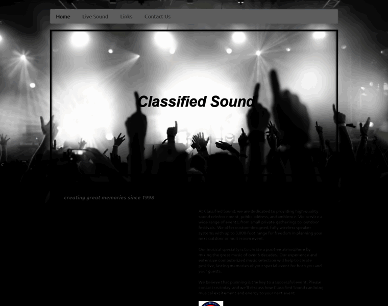 Classifiedsound.com thumbnail