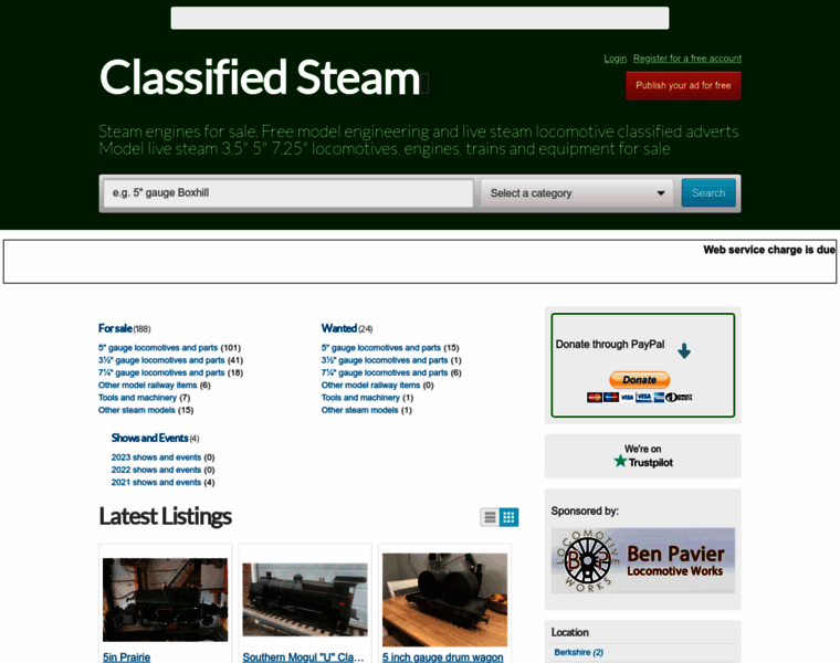 Classifiedsteam.co.uk thumbnail
