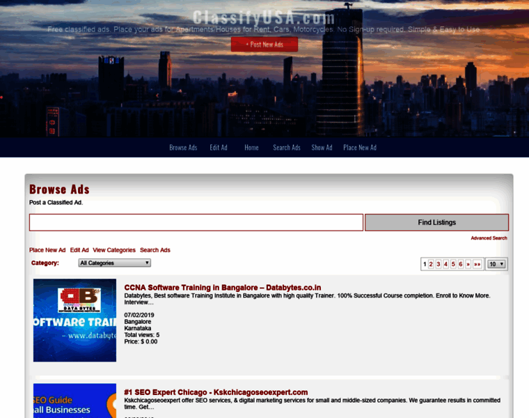 Classifyusa.com thumbnail