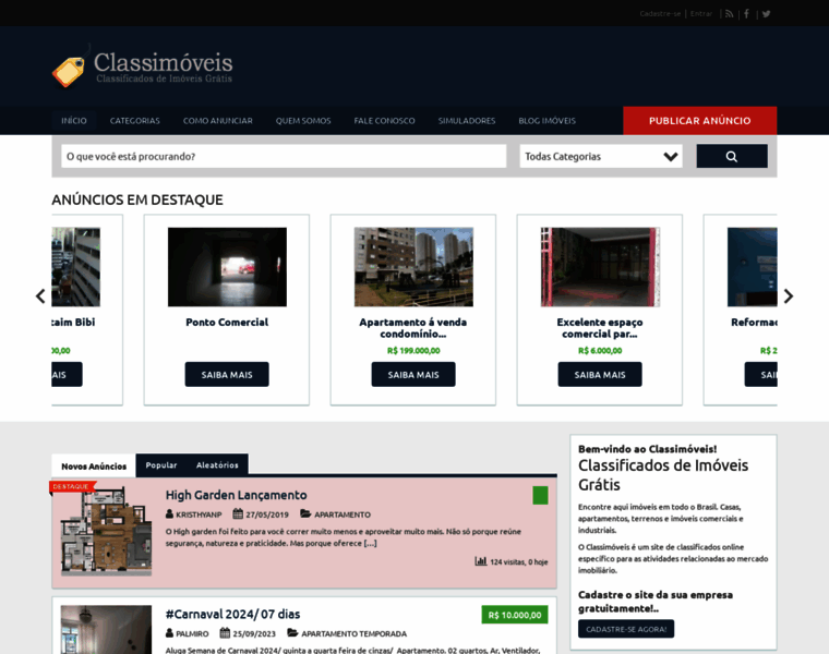 Classimoveisbrasil.com thumbnail
