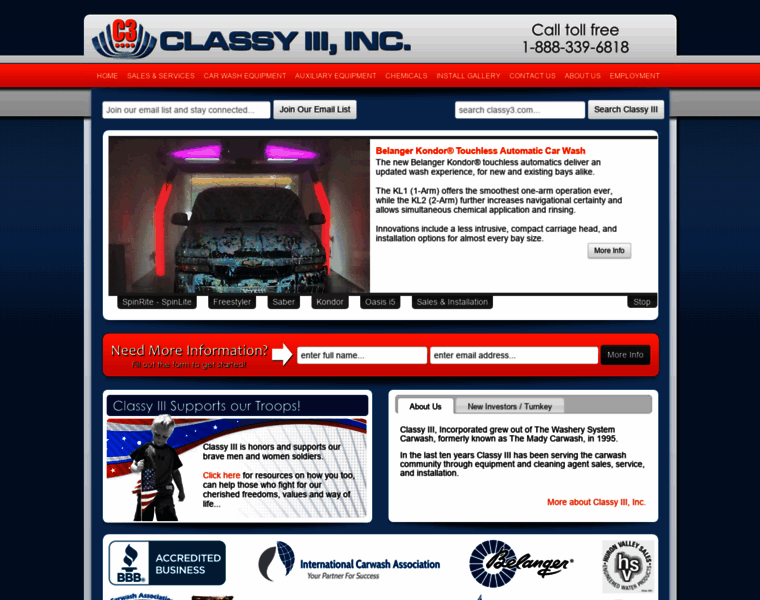 Classy3carwashequipment.com thumbnail