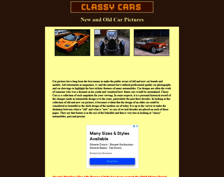 Classycars.org thumbnail