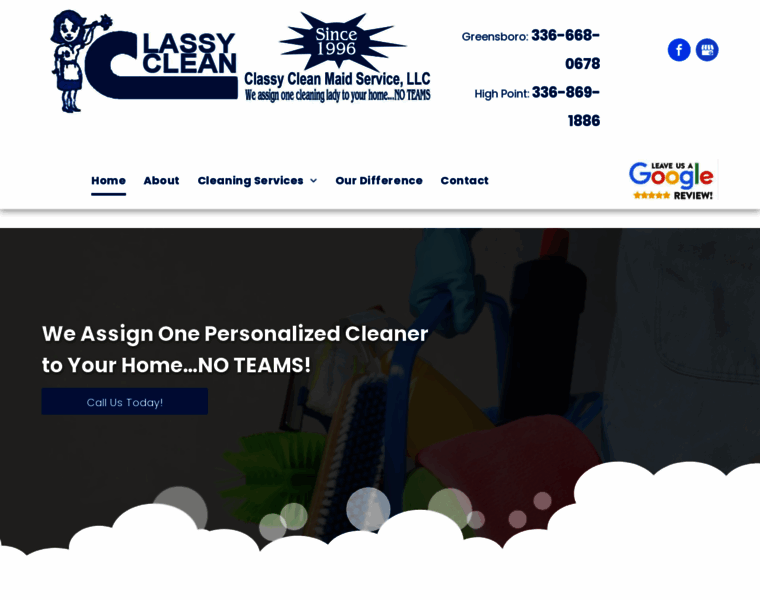 Classycleanmaidservice.com thumbnail