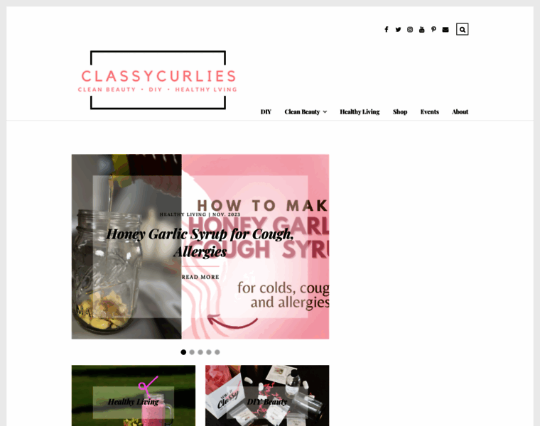 Classycurlies.com thumbnail
