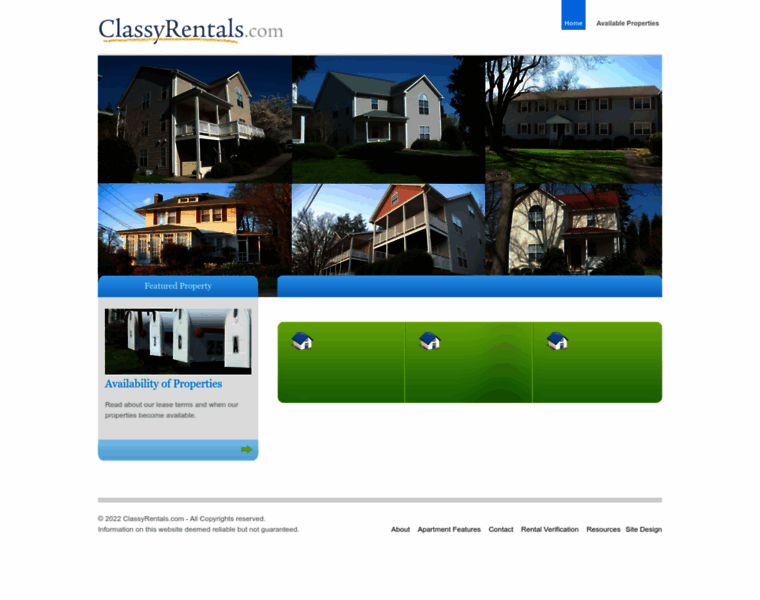 Classyrentals.com thumbnail