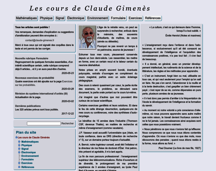Claude-gimenes.fr thumbnail