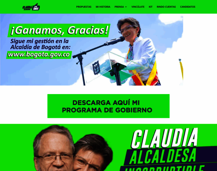 Claudia-lopez.com thumbnail