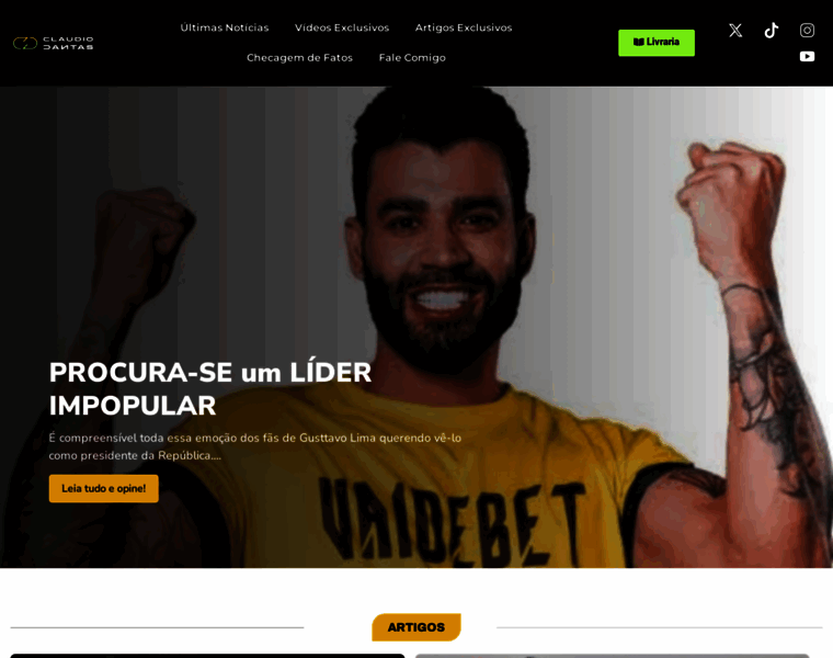 Claudiodantas.com.br thumbnail Claudiodantas.com.br thumbnail