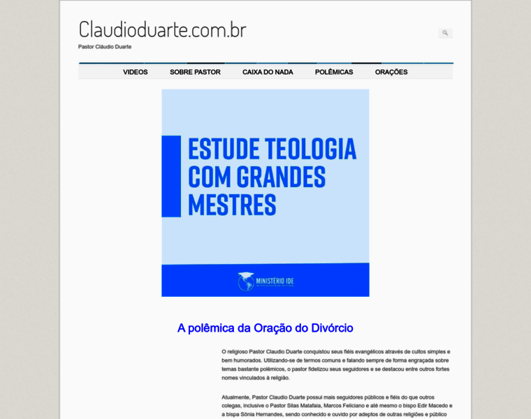 Claudioduarte.com.br thumbnail