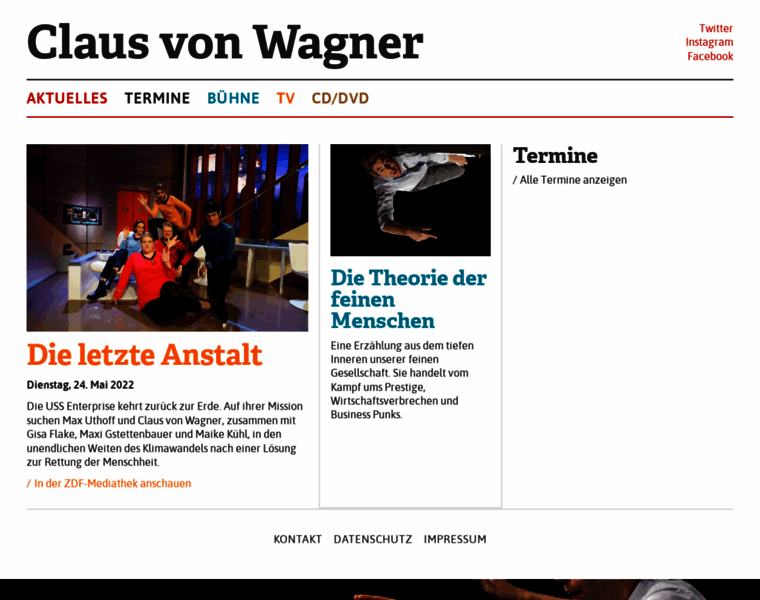 Claus-von-wagner.de thumbnail