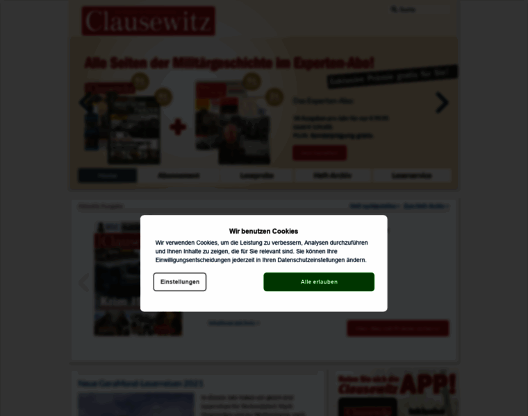 Clausewitz-magazin.de thumbnail