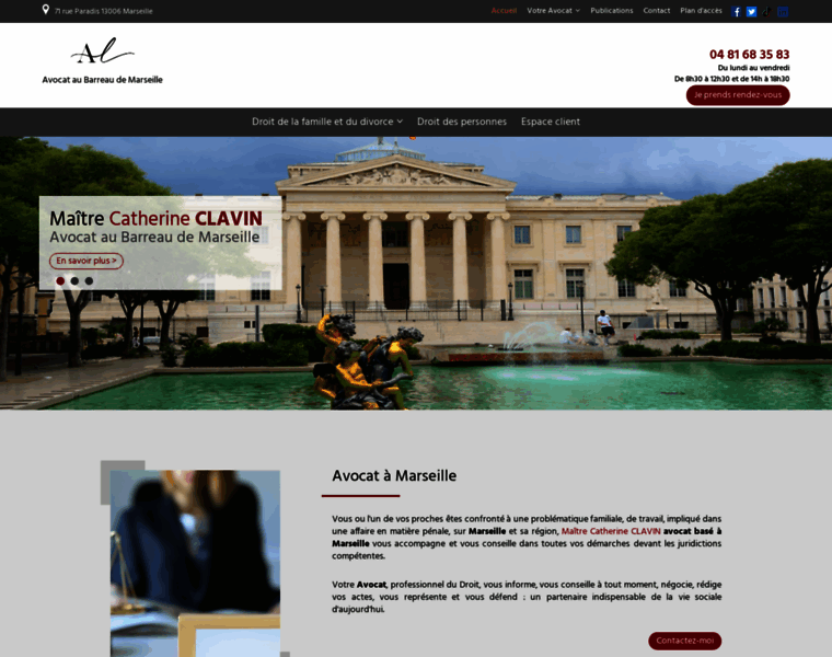 Clavin-avocat.com thumbnail