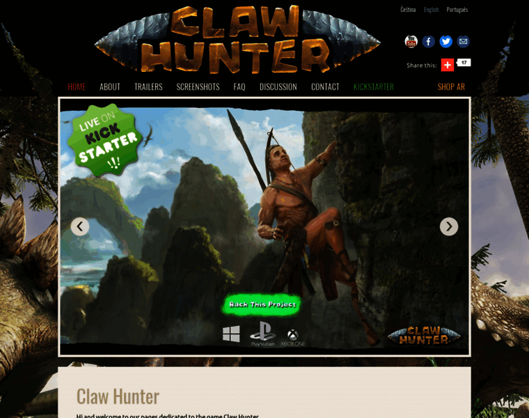 Clawhunter.com thumbnail