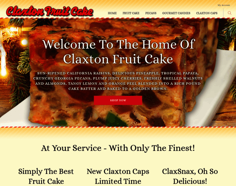 Claxtonfruitcake.com thumbnail