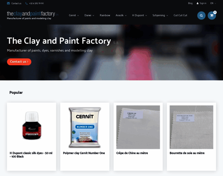 Clay-and-paint.com thumbnail