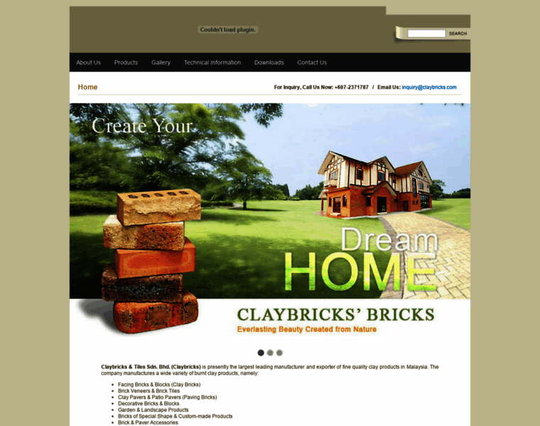 Claybricks.com thumbnail