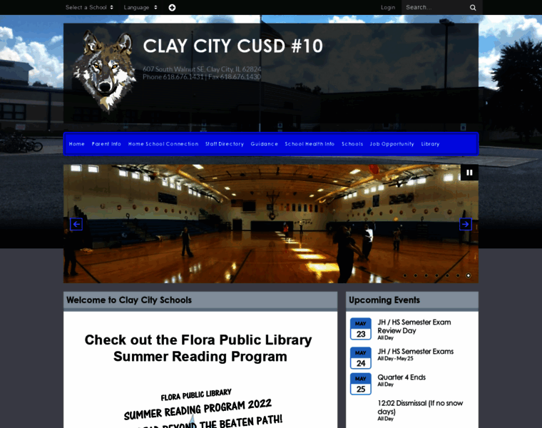 Claycityschools.org thumbnail