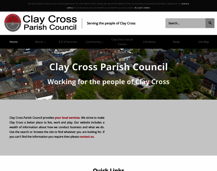 Claycross.gov.uk thumbnail
