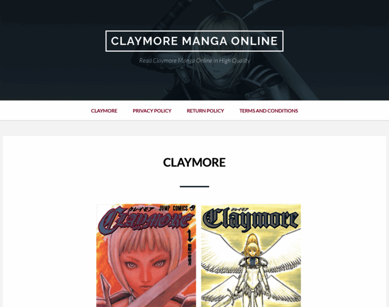 Claymoremanga.online thumbnail