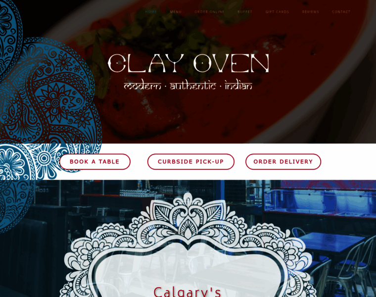 Clayovenindianrestaurant.ca thumbnail